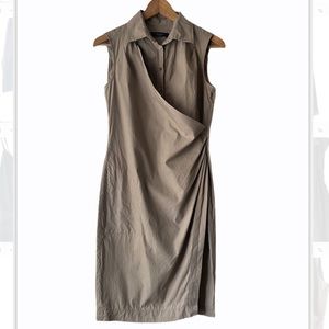 MaxMara Weekend Faux Wrap Shirt Dress